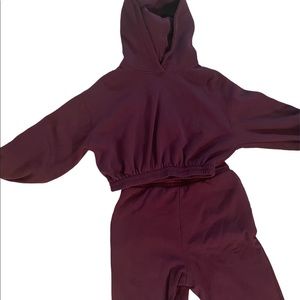 ZARA purple tracksuit